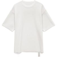 Джемпер с коротким рукавом Siluetti Volumica, молочно-белый