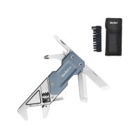 Мультитул-ключ Nextool Light Wrench W1 с набором бит, 6 функций, голубо-серый (NE20270)