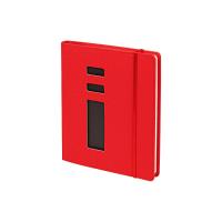 Ежедневник недатированный А5 La Manche, красный