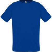 Футболка унисекс Sporty 140, ярко-синяя