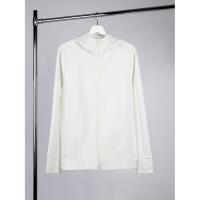 Куртка с капюшоном унисекс Begi, молочно-белая