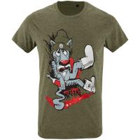 Футболка мужская «Ну, накати! », хаки