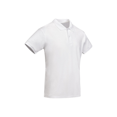 Рубашка поло Prince мужская, белый (размер S)
