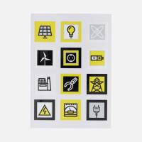 Стикерпак UV-DTF Industry, энергетика