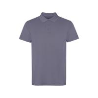 Рубашка поло Cobain унисекс, серо-голубой выстиранный