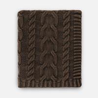 Плед Hygge, коричневый