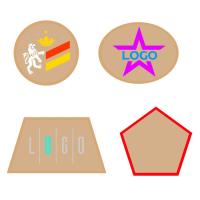 Шеврон из габардина Gabo L, бежевый