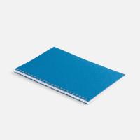 Блокнот Salvador в клетку, синий ver. 2