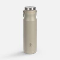 Термобутылка Tateyama, серо-бежевая