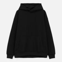 Худи унисекс оверсайз Daylero, черное