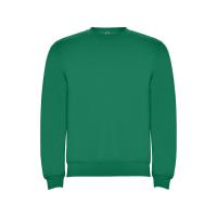 Свитшот с начесом Clasica унисекс, зеленый