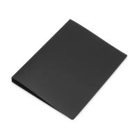 Папка пластиковая с 2 кольцами, черный