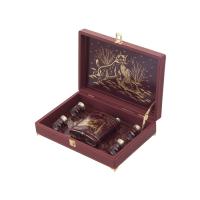 Набор Подарочный, бордовый/золотистый