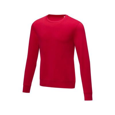 Мужской свитер Zenon с круглым вырезом, красный (размер XS)