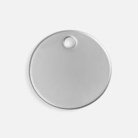 Шильдик металлический Alfa Sirkel, серебристый