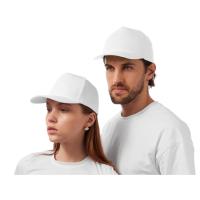 Бейсболка Mix 5-ти панельная 180 гр, белый