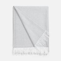 Плед «Гирвас», светло-серый