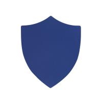 ПАТЧ ЩИТ soft-touch (синий) 6, 6 х 5, 5 см