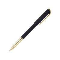 Ручка пластиковая шариковая Parliament, 0, 7 мм, синие чернила, черный/золотистый