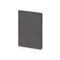 Бизнес-тетрадь А5 Pragmatic Contrast, 40 листов в клетку, серый с черным срезом