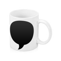 Кружка с покрытием для рисования мелом Tiza, 320 мл