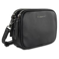 Сумка кросс-боди женская BUGATTI АЛМАТА | ALMATA, чёрная, полиуретан, 21, 5х6х15 см