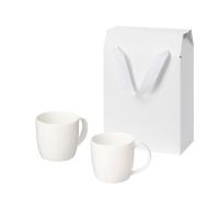 Подарочный набор Dafna в коробке-пакете (две фарфоровых кружки)