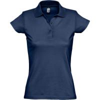Рубашка поло женская Prescott Women 170, кобальт (темно-синяя)