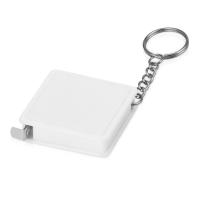 Брелок-рулетка, 1 м. , белый