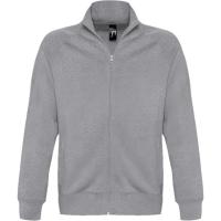Толстовка мужская на молнии Sundae 280 серый меланж