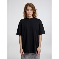 Футболка оверсайз унисекс Sideline, черная