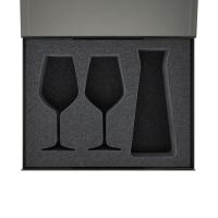 Ложемент под 2 бокала для вина + декантер в большую коробку-трансформер (арт. 695722)