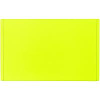 Лейбл из ПВХ Dzeta, ХL, желтый неон