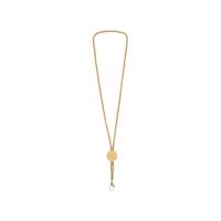 Ланъярд из бумаги с бамбуковой плашкой Franklinia, натуральный