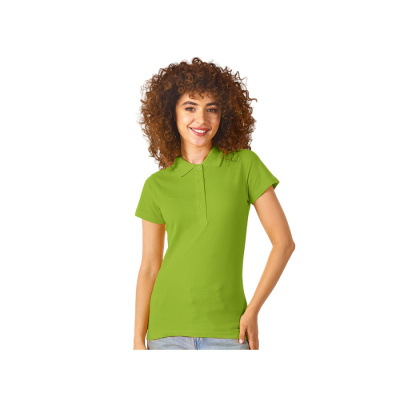 Рубашка поло First N женская, зеленое яблоко (размер L)