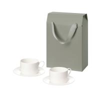 Подарочный набор Mokko в коробке-пакете (две чайных пары)