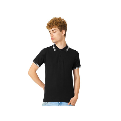 Рубашка поло Erie мужская, черный (размер M)