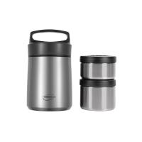 Термос с двумя контейнерами из нерж. стали тм THERMOcafe TCLB-1480SY (SS) 1, 48L