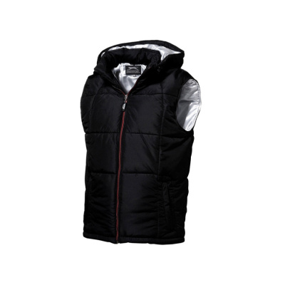 Жилет мужской, Slazenger, черный/стальной (размер S)