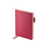 Ежедневник А5 датированный Boston 2026, розовый