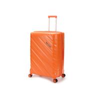 Чемодан TORBER В Отпуск, оранжевый, полипропилен, 54, 5 х 33, 5 х 79 см, 135 л