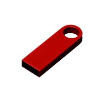 USB 3. 0-флешка на 64 Гб с мини чипом и круглым отверстием, красный