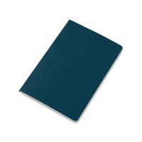 Блокнот в гибкой обложке A5 Виспи 2. 0 в клетку, темно-синий