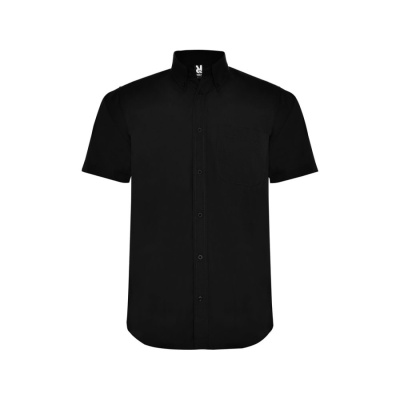 Рубашка Aifos мужская с коротким рукавом, черный (размер L)