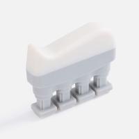 Эспандер кистевой FingerTap, серый с белым