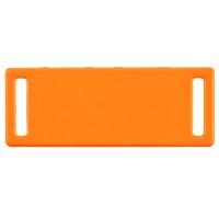 Шильдик металлический Kova, оранжевый неон