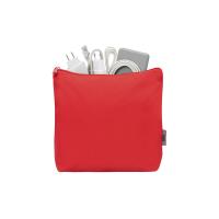 Органайзер для электроники и проводов Amalia из полиэстера 300D с подкладкой, красный