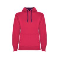 Толстовка с капюшоном Urban женская, фуксия/фиолетовый