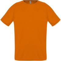 Футболка унисекс Sporty 140, оранжевая