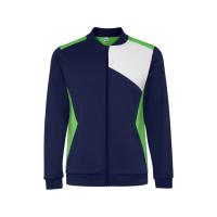 Спортивная куртка Leros унисекс, папоротниковый/синий нэйви